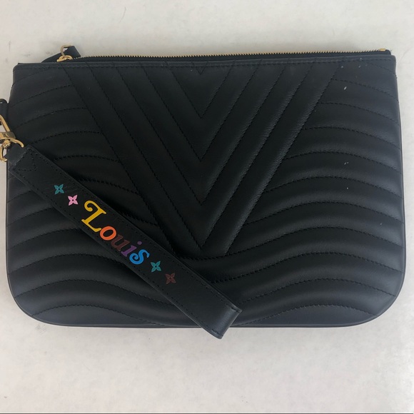 Louis Vuitton New Wave Zipped Pochette Wristlet - Picture 6 of 16